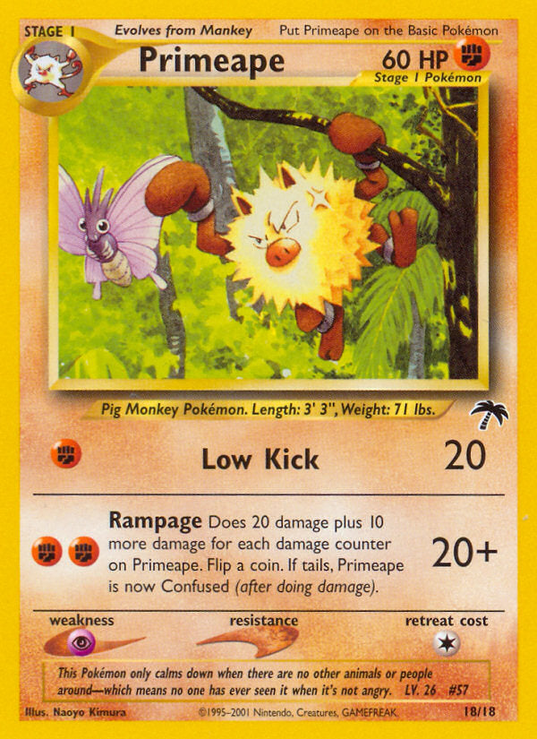 Southern Islands Primeape #18