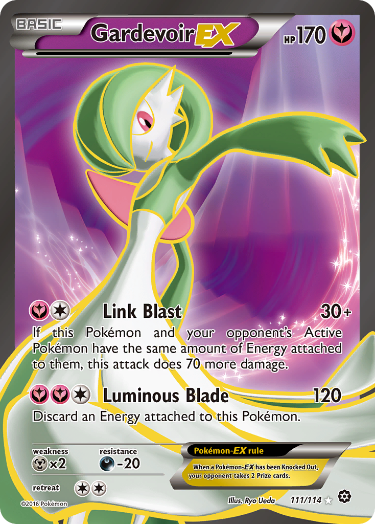 Steam Siege Gardevoir EX #111/114