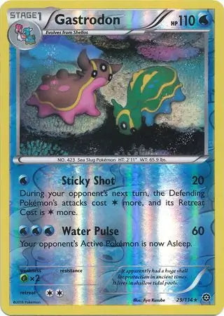 Steam Siege Gastrodon #29/114 reverse holo