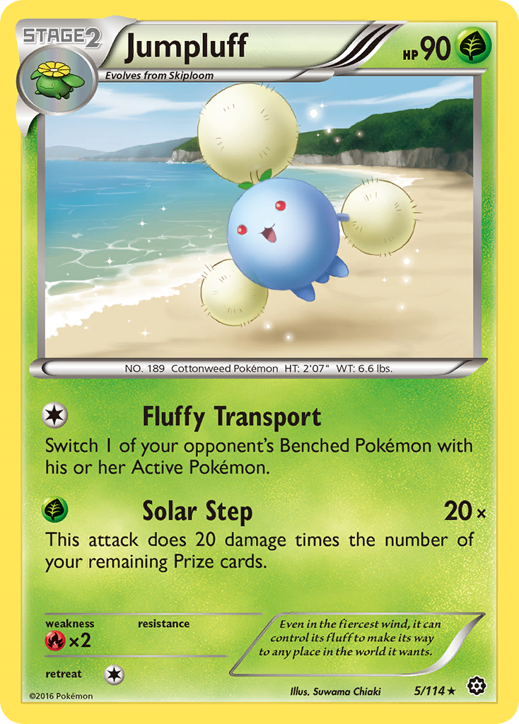 Steam Siege Jumpluff #5/114