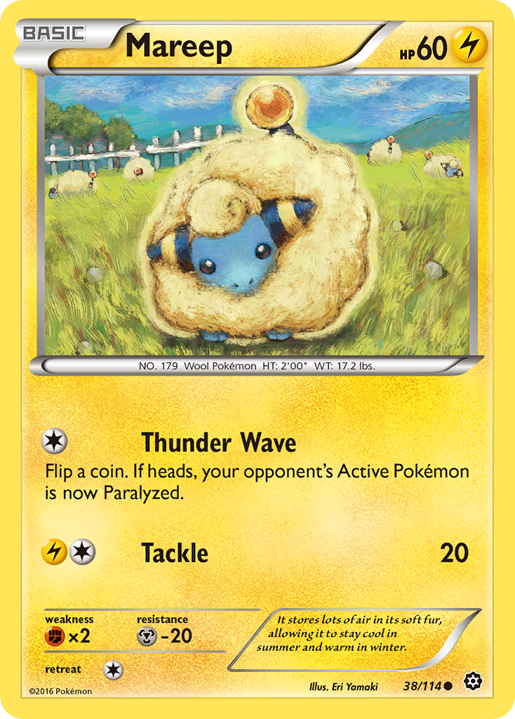Steam Siege Mareep #38/114