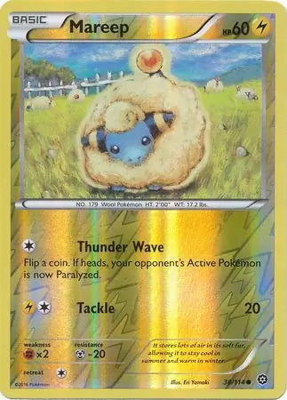 Steam Siege Mareep #38/114 reverse holo