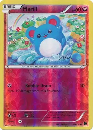 Steam Siege Marill #76/114 reverse holo