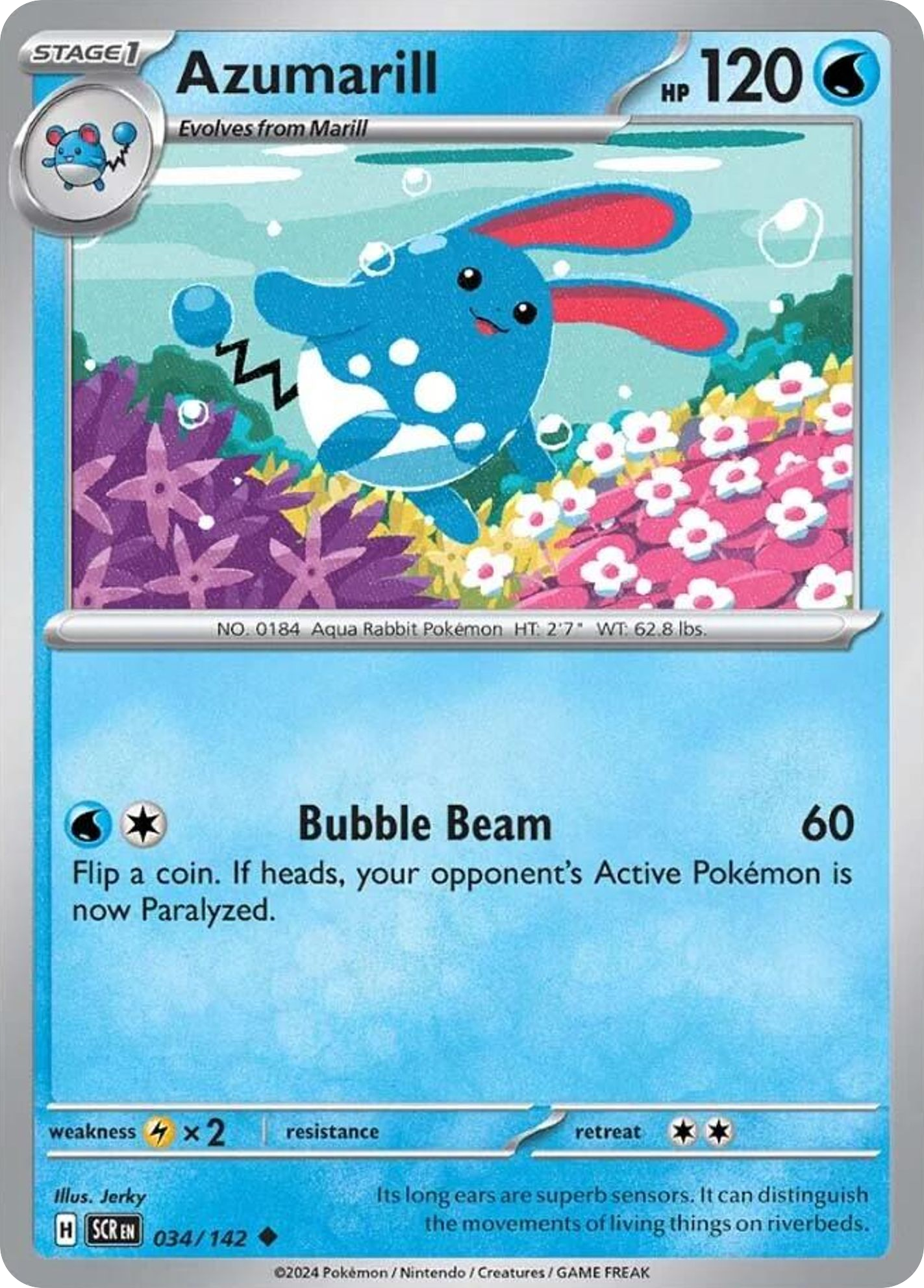 Stellar Crown Azumarill #34/142