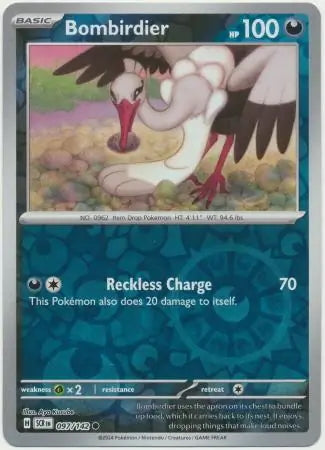 Stellar Crown Bombirdier #97/142 reverse holo