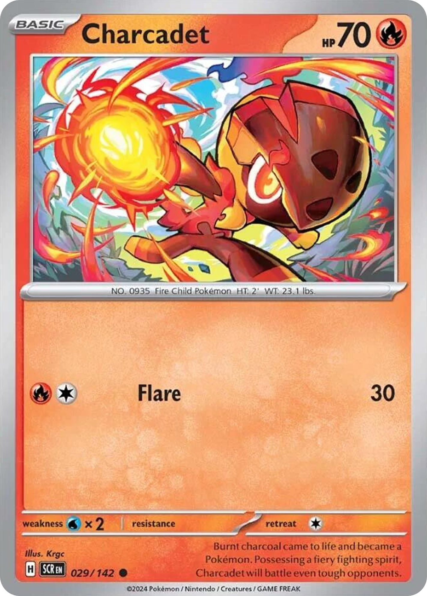 Stellar Crown Charcadet #29/142