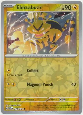 Stellar Crown Electabuzz #46/142 reverse holo