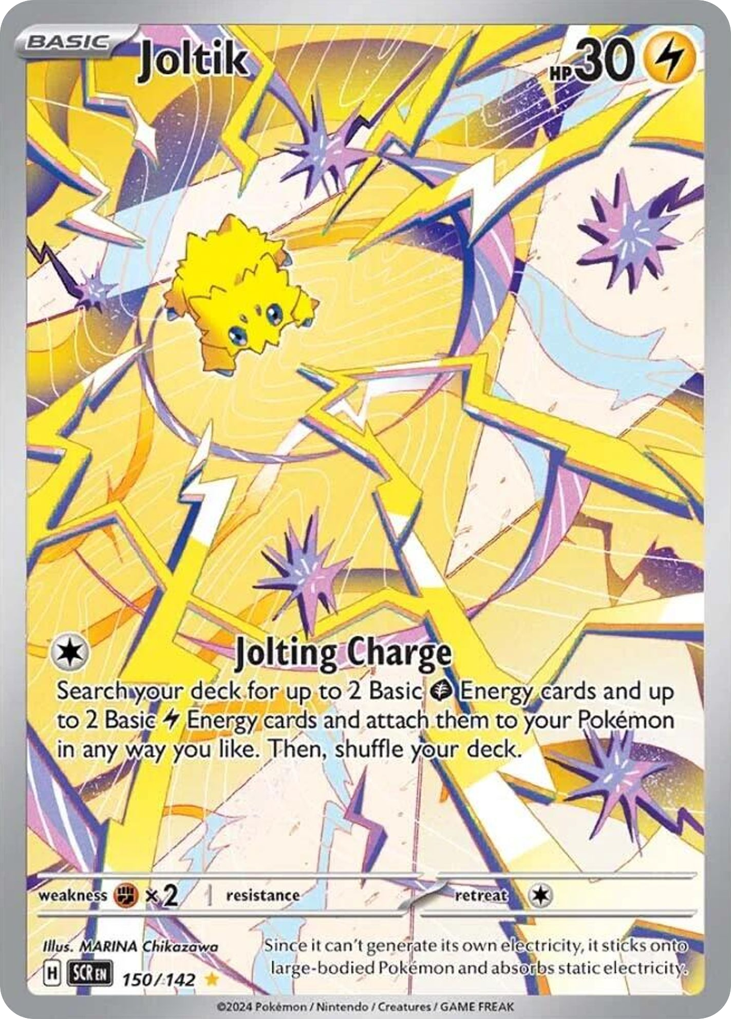Stellar Crown Joltik #150/142