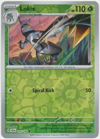 Stellar Crown Lokix #16/142 reverse holo