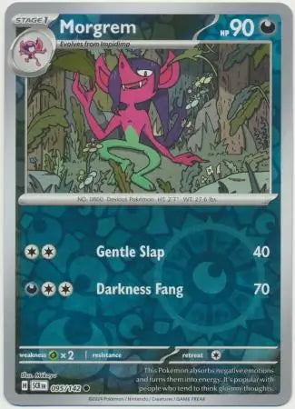 Stellar Crown Morgrem #95/142 reverse holo