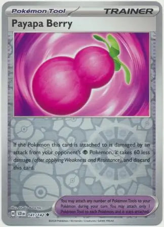 Stellar Crown Payapa Berry #141/142 reverse holo