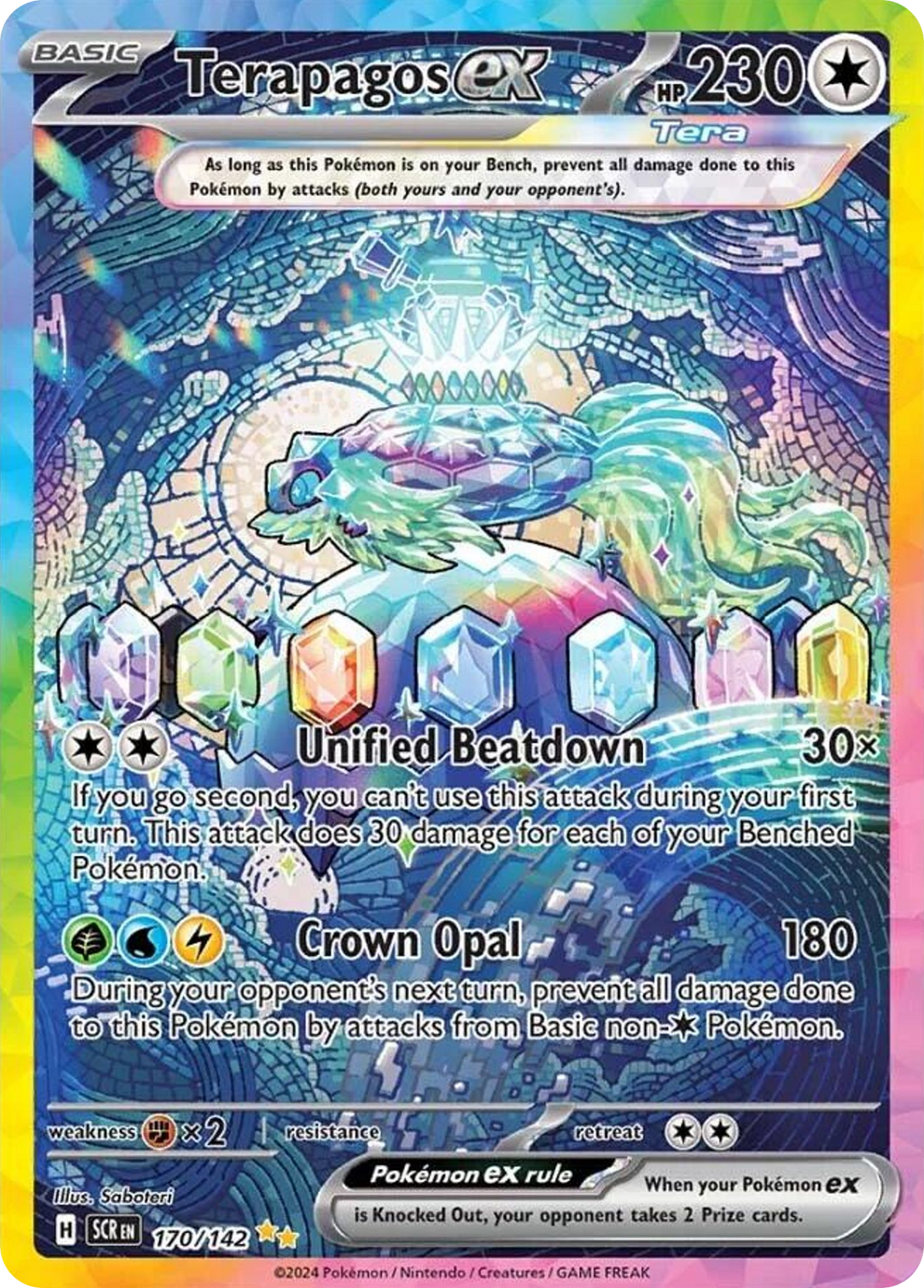 Terapagos ex 170/142 uit Stellar Crown