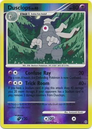 Stormfront Dusclops #35/100 reverse holo