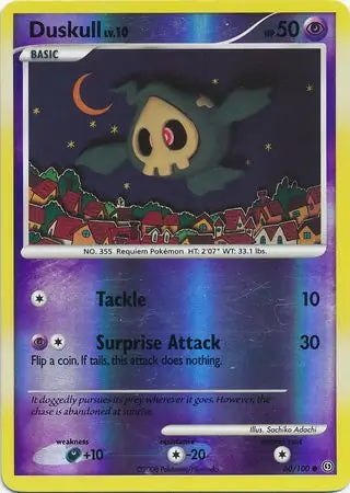 Stormfront Duskull #60/100 reverse holo