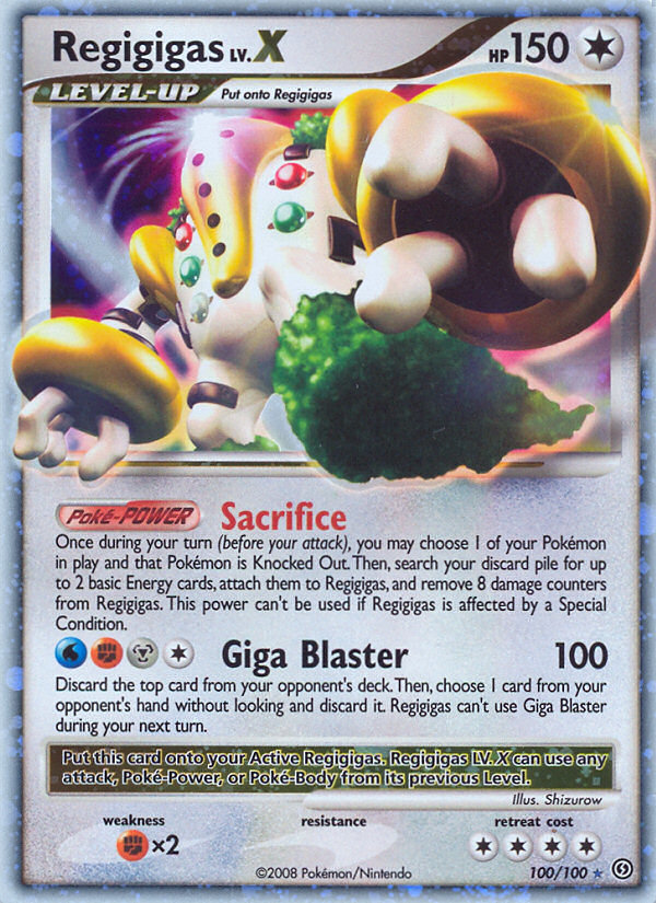 Stormfront Regigigas LV. X #100/100