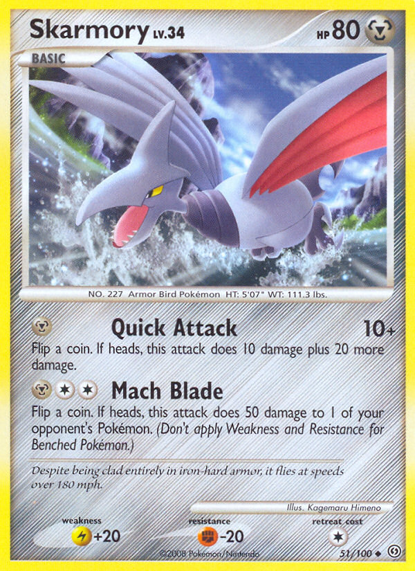 Stormfront Skarmory #51/100