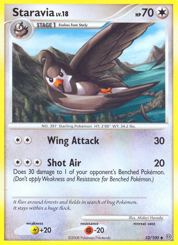 Stormfront Staravia #52/100