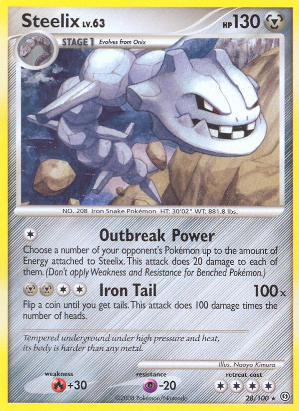 Stormfront Steelix #28/100