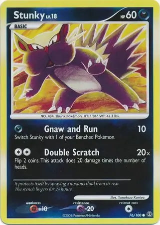 Stormfront Stunky #76/100 reverse holo