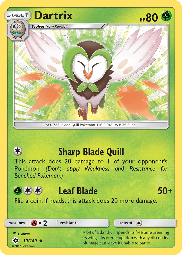 Sun & Moon Dartrix #10/149