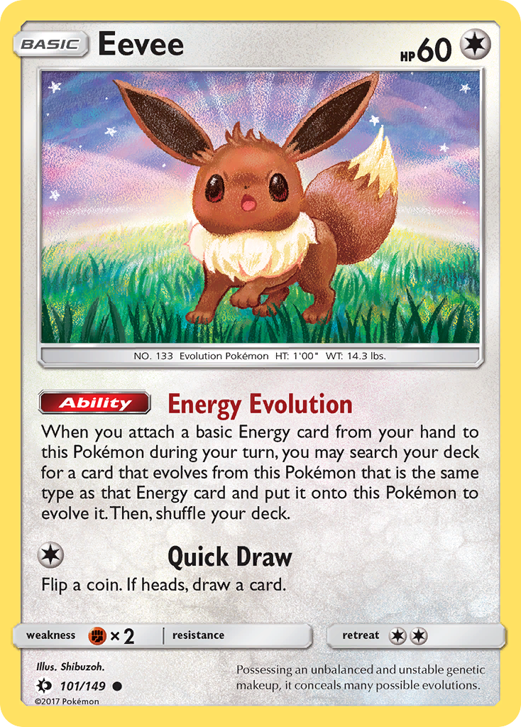 Sun & Moon Eevee #101/149