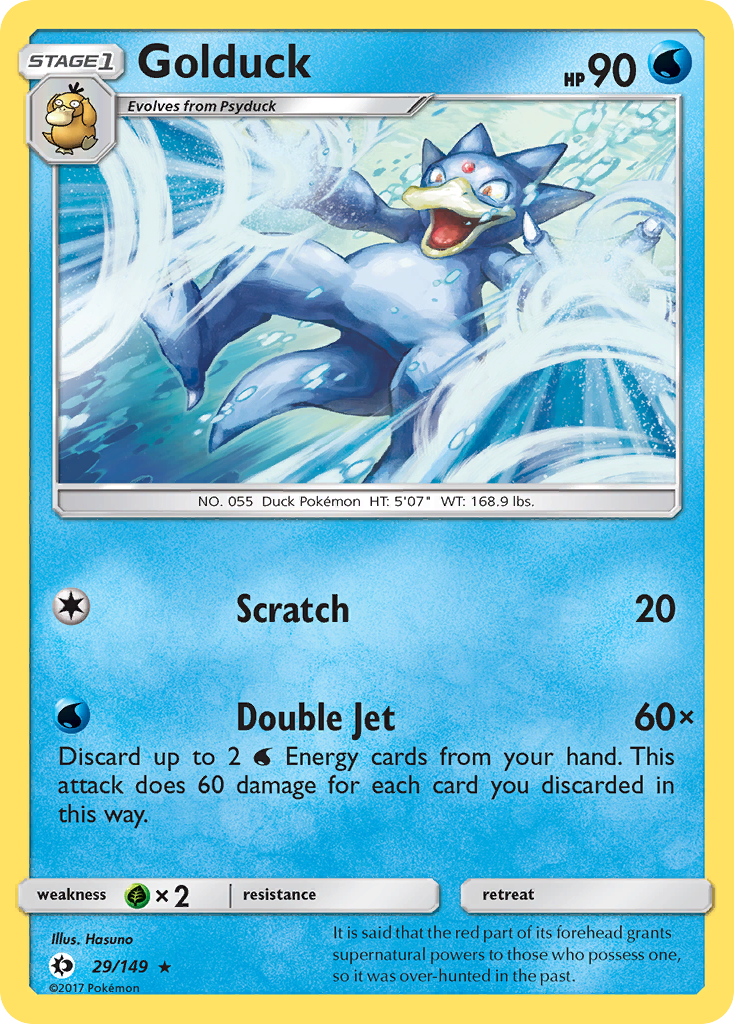 Sun & Moon Golduck #29/149