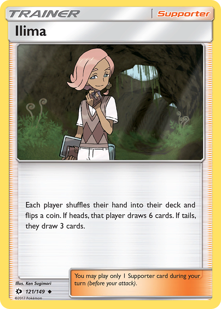 Sun & Moon Ilima #121/149