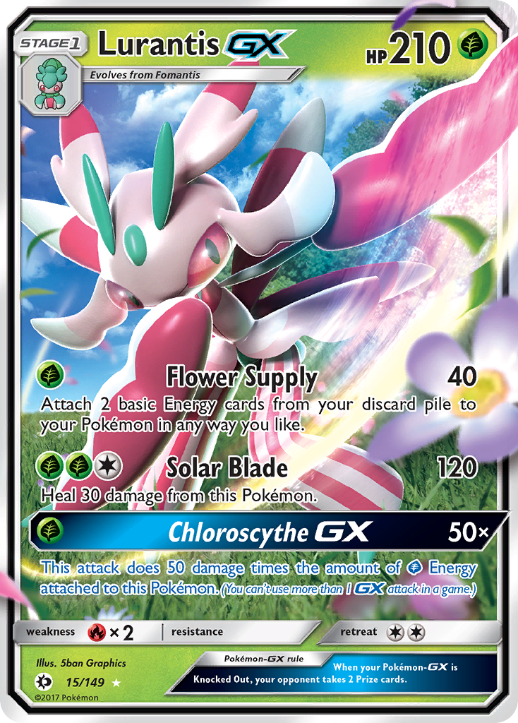 Sun & Moon Lurantis GX #15/149