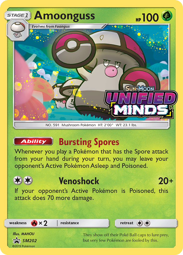 Sun & Moon Promo Amoonguss #202
