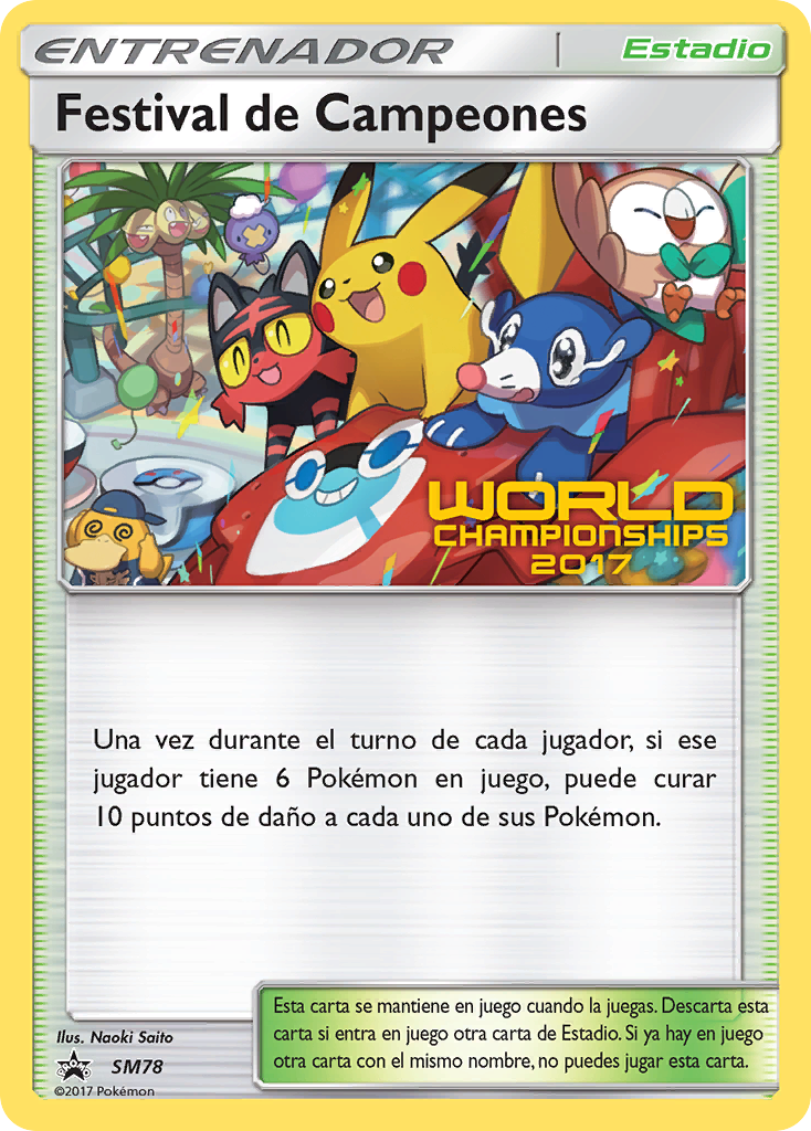 Sun & Moon Promo Champions Festival #78