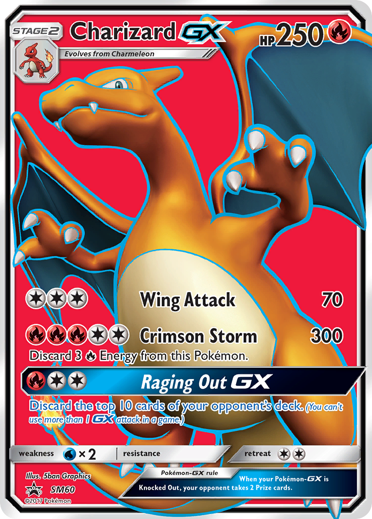SM60 Charizard GX Promo