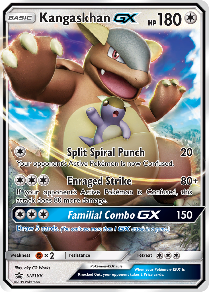 Sun & Moon Promo Kangaskhan GX #188