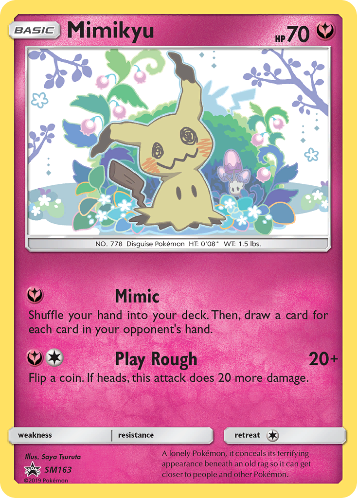 Sun & Moon Promo Mimikyu #163