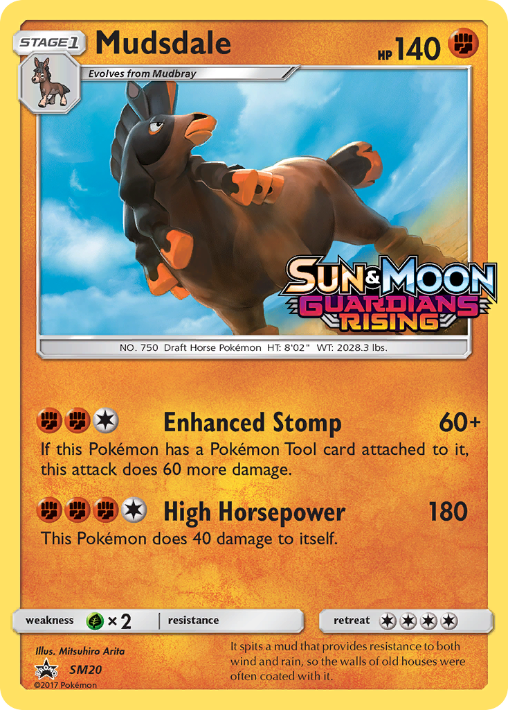 Sun & Moon Promo Mudsdale #20