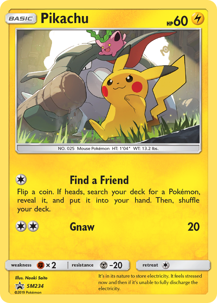 Sun & Moon Promo Pikachu #234