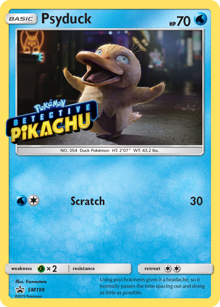 Sun & Moon Promo Psyduck #199