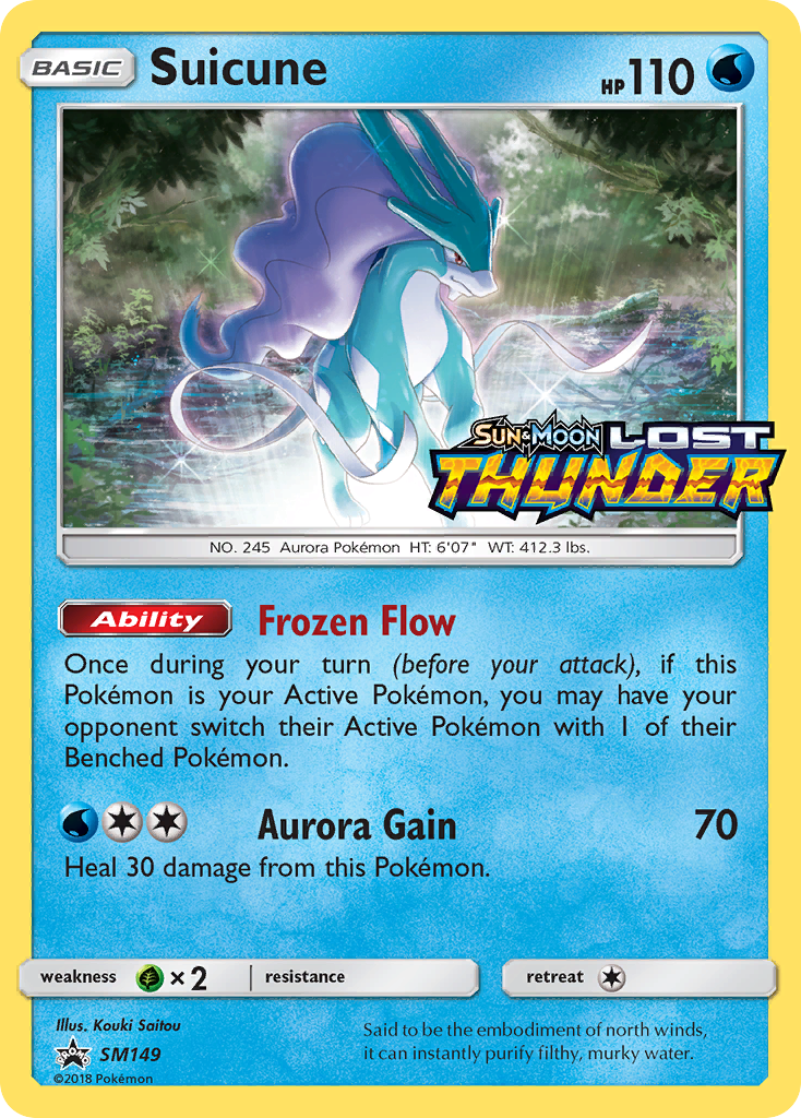 Sun & Moon Promo Suicune #149