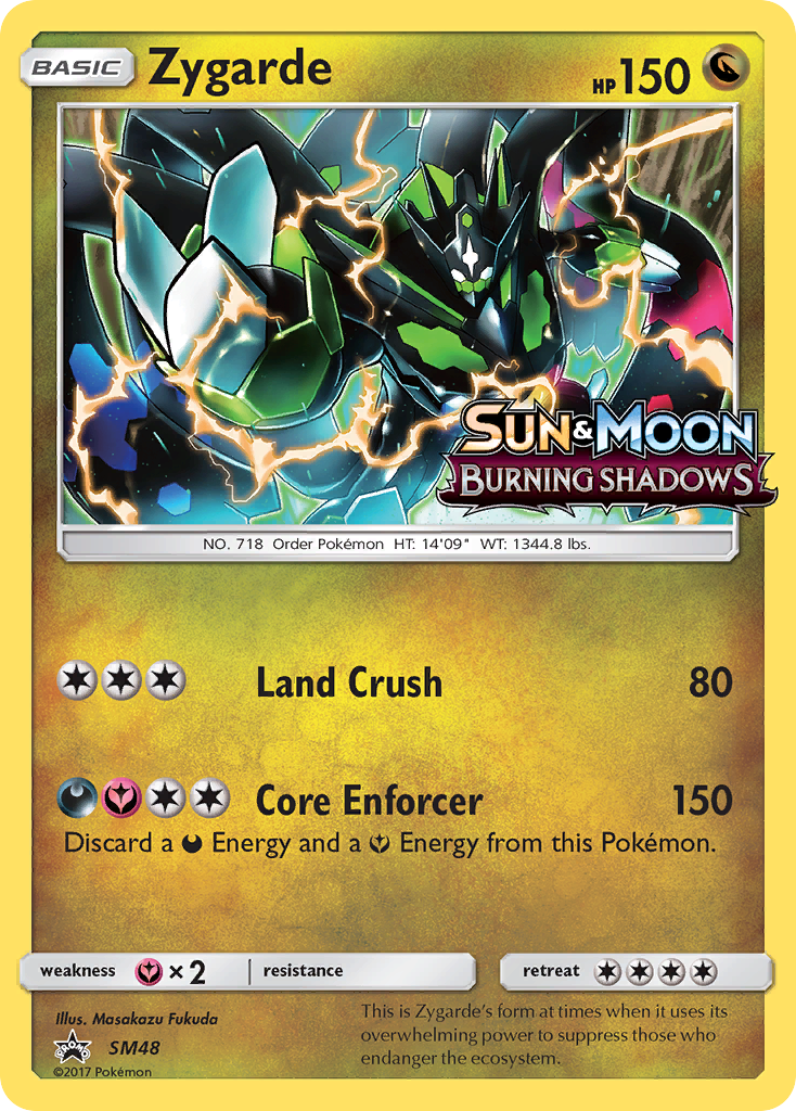 Sun & Moon Promo Zygarde #48