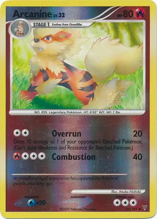 Supreme Victors Arcanine #50/147 reverse holo