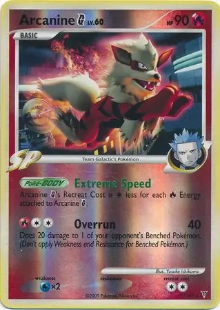 Supreme Victors Arcanine G #15/147 reverse holo