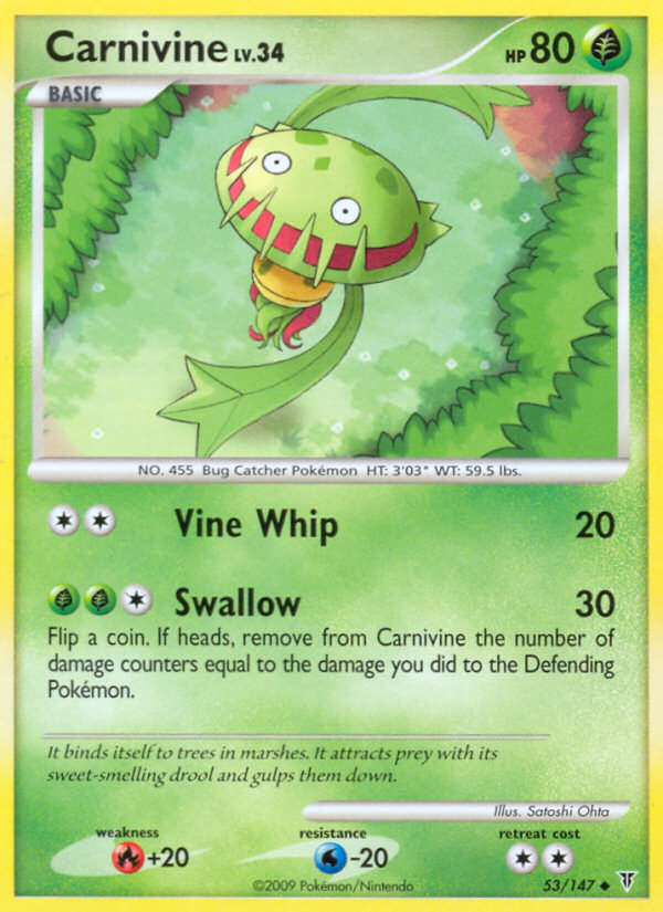 Supreme Victors Carnivine #53/147