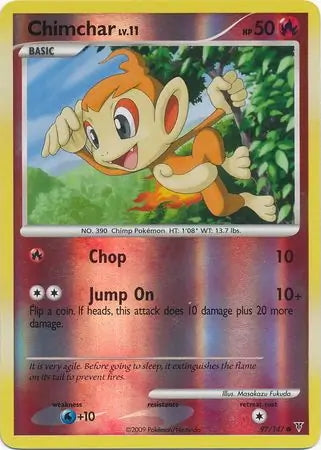 Supreme Victors Chimchar #97/147 reverse holo