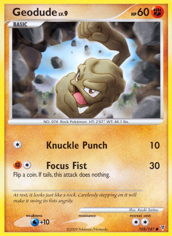 Supreme Victors Geodude #105/147