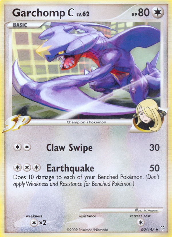 Supreme Victors Holo Garchomp C #60/147