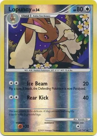 Supreme Victors Lopunny #63/147 reverse holo