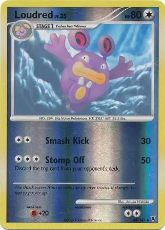Supreme Victors Loudred #64/147 reverse holo
