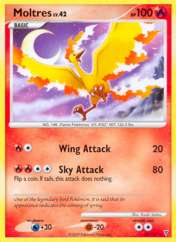 Supreme Victors Moltres #36/147