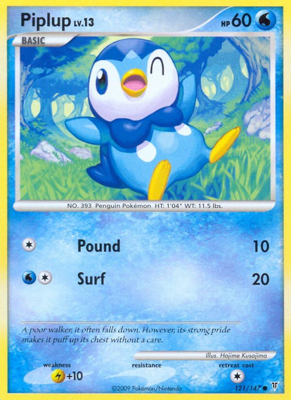 Supreme Victors Piplup #121/147