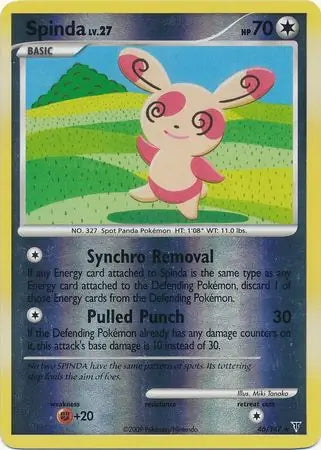 Supreme Victors Spinda #46/147 reverse holo
