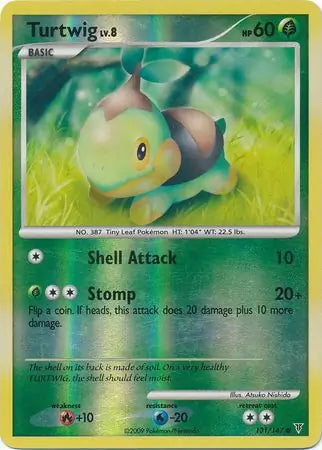 Supreme Victors Turtwig #131/147 reverse holo